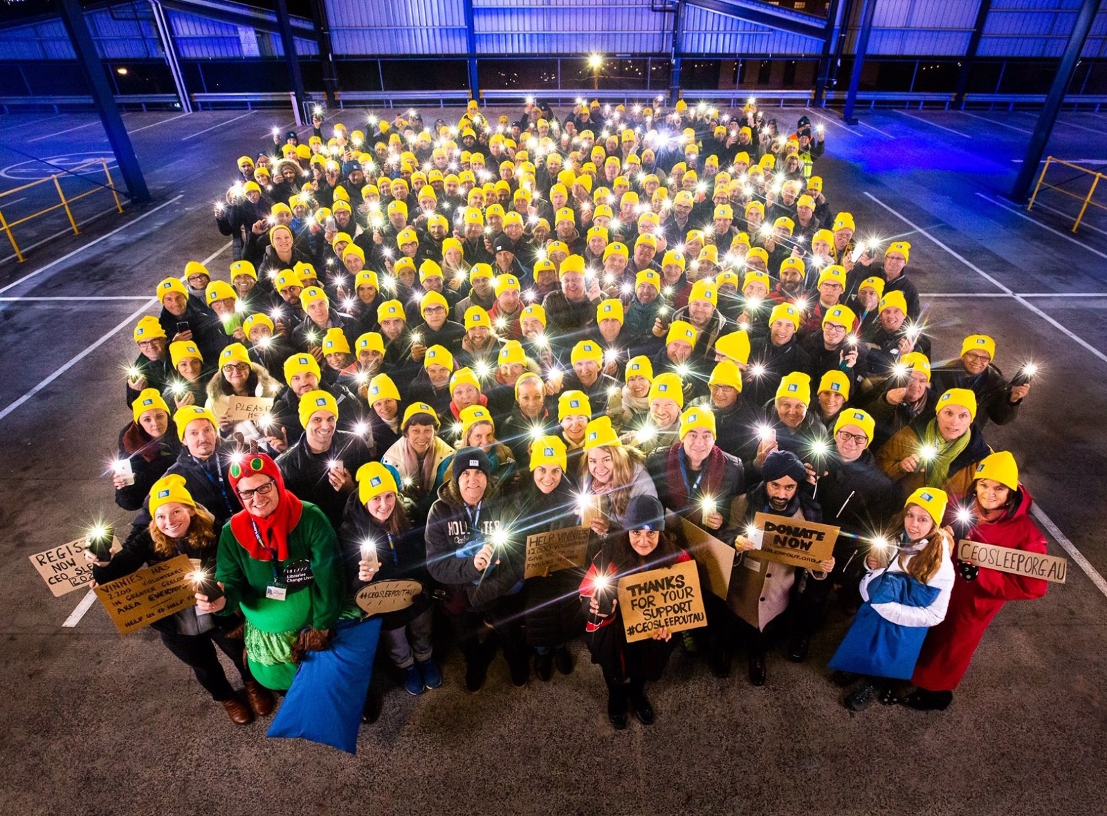 CEO Sleep Out Challenge 2022
